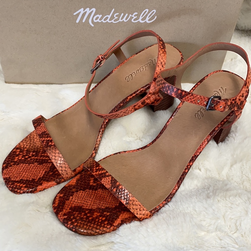 Madewell  Holly Leather Sandals - Picture 2 of 4